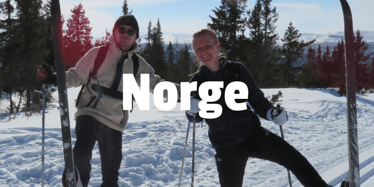 rejse til Norge på alpin- og langrendsski