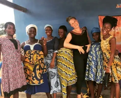 Emma i Ghana jordemoder sabbatår
